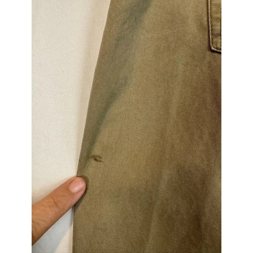 Vintage Polo Ralph Lauren Mens Chino's Heavy Cotton Khaki SZ‎ 40/30